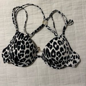 Leopard Bikini Top
